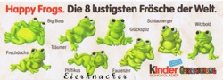 mit „K“ - Kennung 1986 Happy Frogs Frechdachs HPF