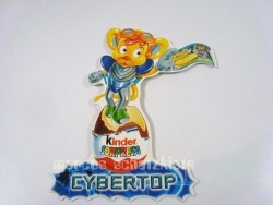 Satz Cybertop verteidigt das Portal der Fantasie mit allen Zetteln 2003 Weltall